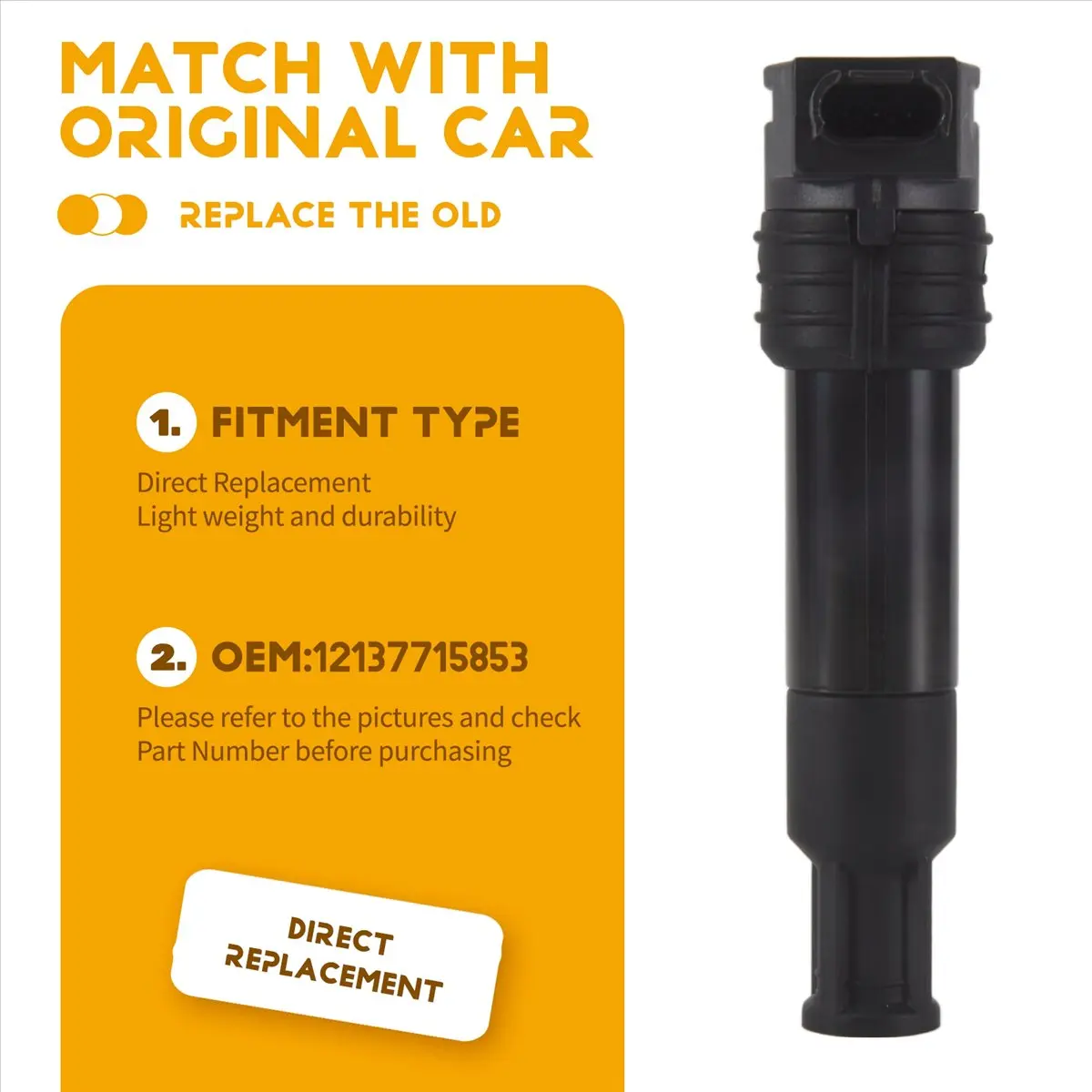 Super Sale 2Pcs 12137715853 Motorcycle-Ignition Coil Kits 7715853-01 for Bmw St 1100 1150R 1200 R R1200C/R1200Gs R1150 Rs R22 04