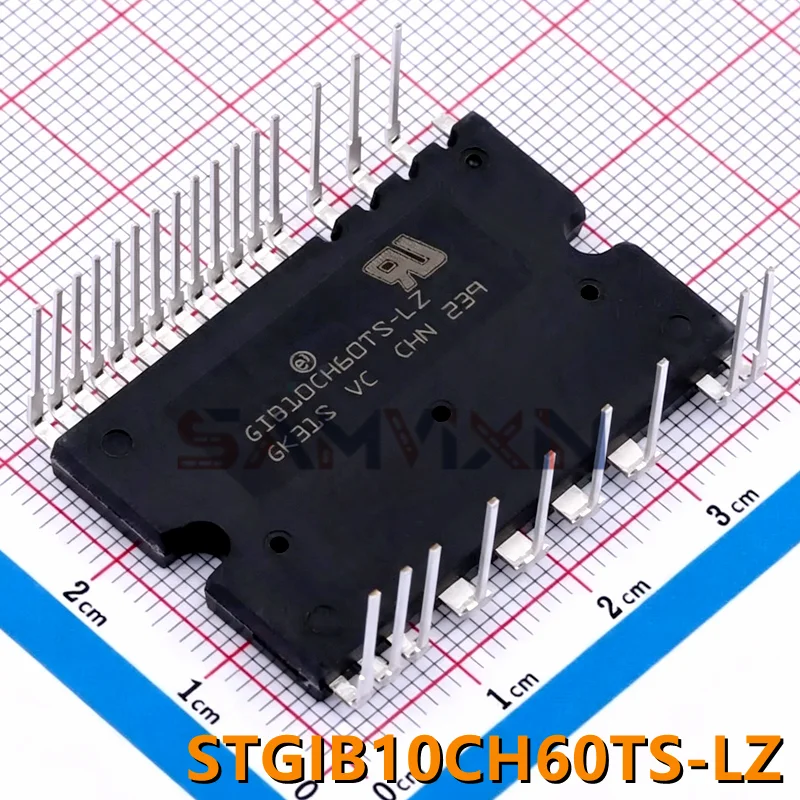 STGIB10CH60TS-LZ (1piece) DIP-26 IPM, 3-phase inverter, 15 A, 600 V, short‑circuit rugged IGBT Module,Original In Stock
