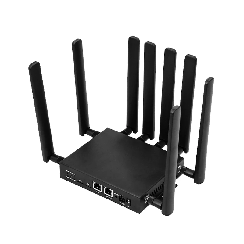 HUASIFEI WS1610 SDX75 5G Wifi6 RM551E Router With Dual Sim Card Slot Cooling Fan Change IMEI 5G CPE Router