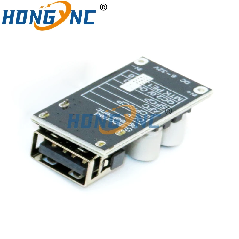 MH-KC24 QC3.0 QC2.0 USB DC-DC Buck Converter Charging Step Down Module 6-32V 9V 12V 24V to Fast Quick Charger Circuit Board 5V