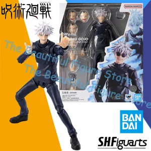 En stock Bandai Original Shfiguarts Satoru Gojo Tokio Jujutsu High School Anime Action Model Model Gift For Kid 10 mejores ventas sh figuarts bootleg - №8
