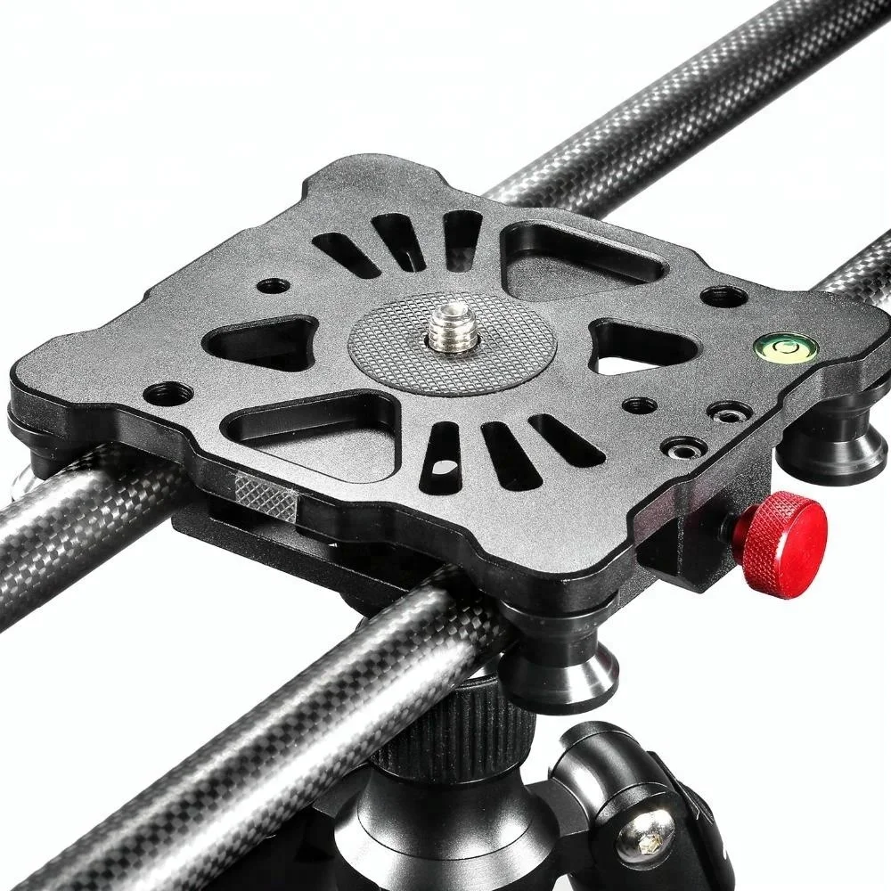80cm Carbon Fiber Camera Track Dolly Slider Rail System For Stabilizing Photograph Movie Film Video Making DSLR Camera