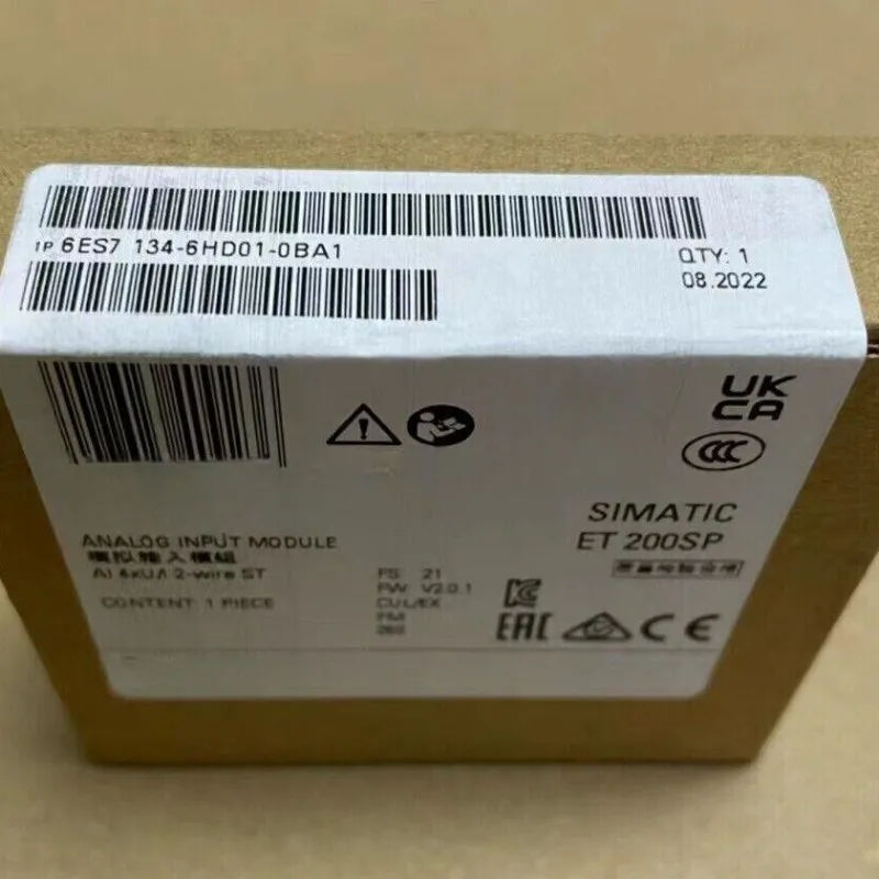 

New input module 6ES7134-6HD01-0BA1 6ES7 134-6HD01-0BA1 comes with a one-year warranty for quick delivery