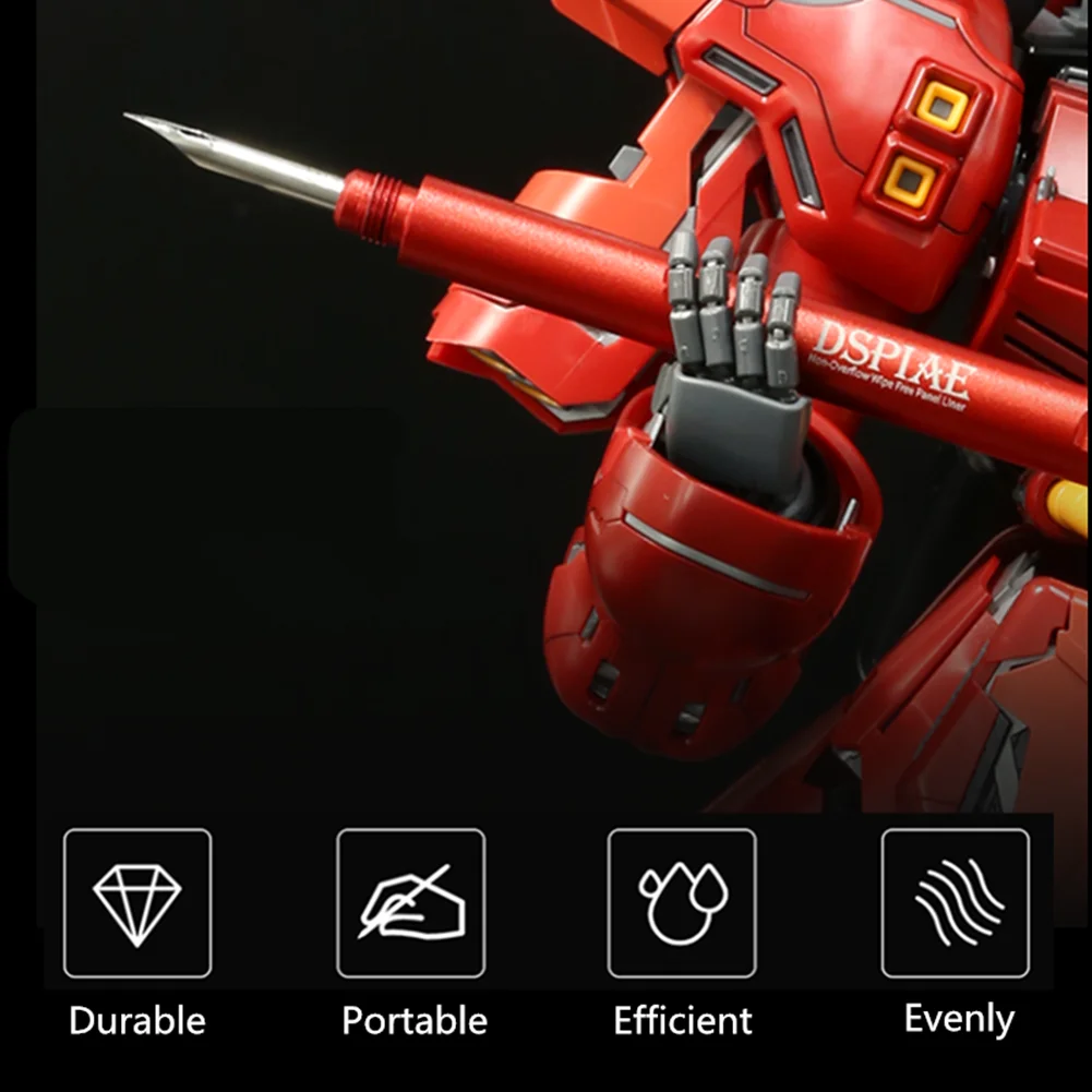 

DSPIAE AT-PL Aluminum Alloy Panel Line Pen with Stainless Steel Panel Liner Nib Model Seepage Line Penetrating Pen Coloring Tool