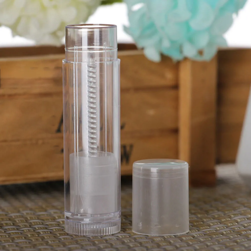 

60Pcs DIY Lip Balm Tool Empty Lip Balm Tube Sturdy Leakproof Container for Homemade Skincare Products