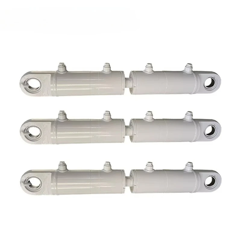 For Precision Double Acting Hydraulic Cylinder with Hard Chrome Plated Carbon Steel for Industrial Mechanical Arms and Robotics