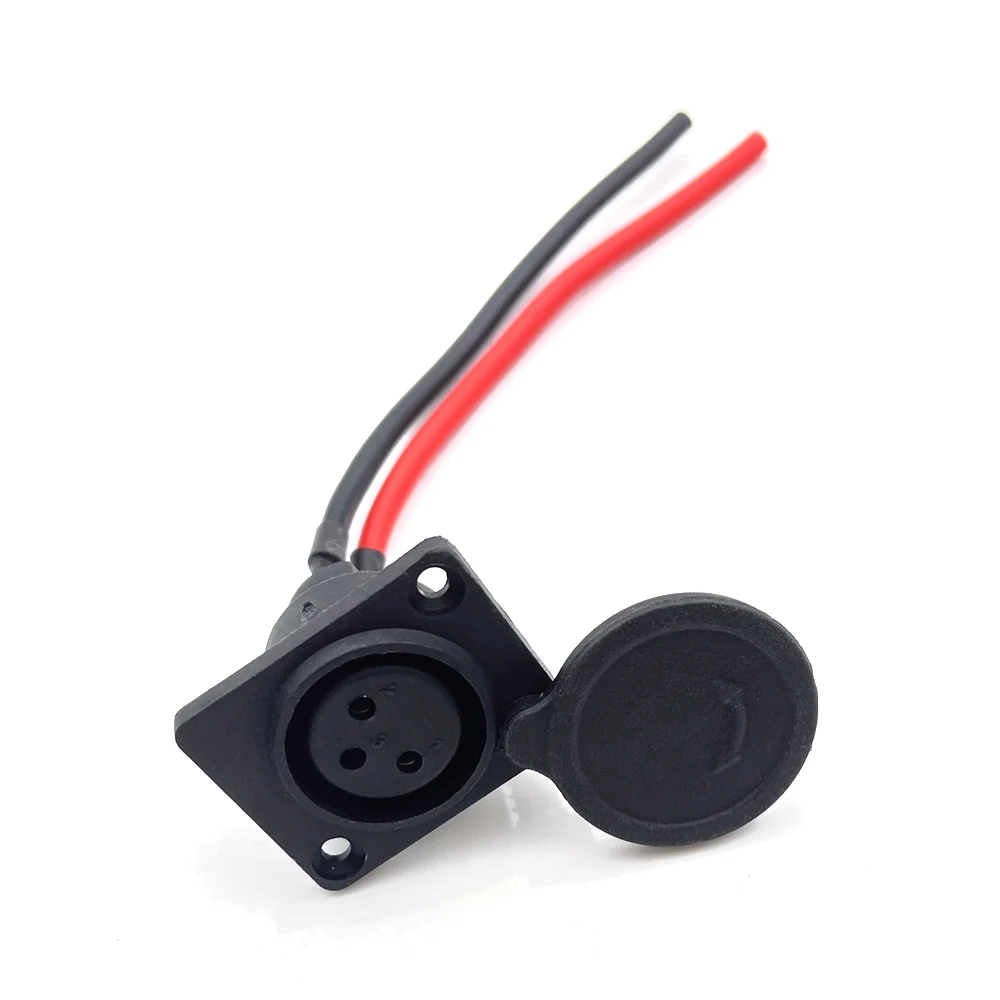 1pc Lithium Li-ion Battery eBike Balance Car Charging Plug Charger Interface Cable Wire Connector Universal Service Parts Socket