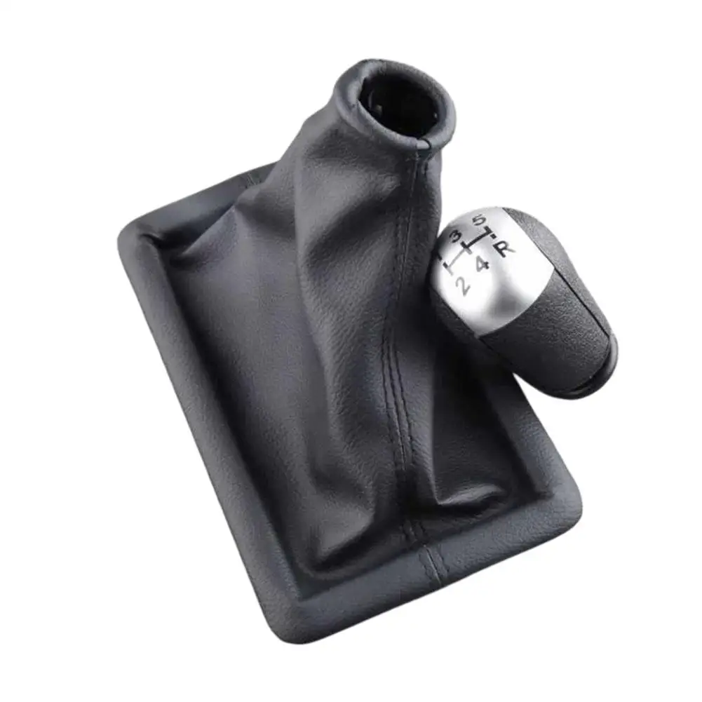 Microfiber Leather Cover for shifter Boot Cover Long-lasting Protection Breathable Texture Design Vehicle Interior Upgrade