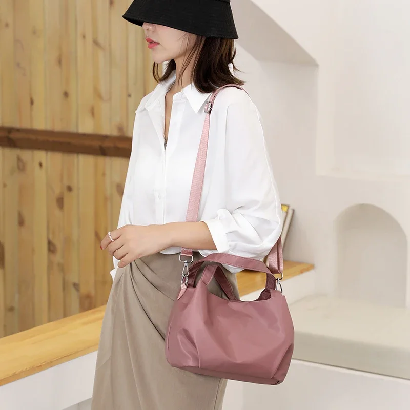 bucket-crossbody-bag-for-women-new-nylon-waterproof-shoulder-purse-casual-small-phone-handbag-ladies-soft-tote