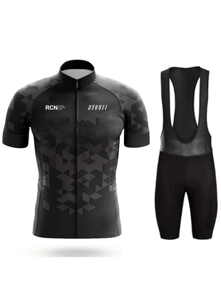 AliExpress RCN RVOUEI Rcn Rvouei Quick Drying New Cycling Jersey Set Summer Clothing MTB Bike Clothes Uniform Maillot Ropa Ciclismo Man Bicycle Suit