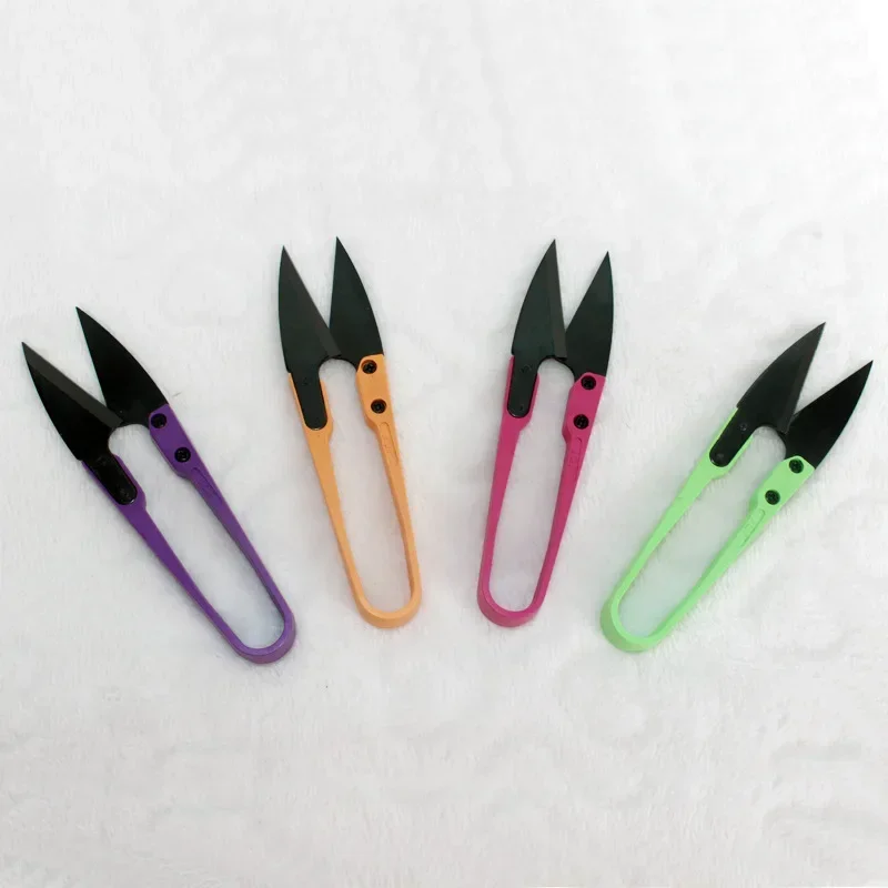 5/4/3/2/1pcs Sewing Scissors U Sewing Clipper Beading Thread Cutter Trimming Threads Stitch Supplies Embroider Fabric Scissors