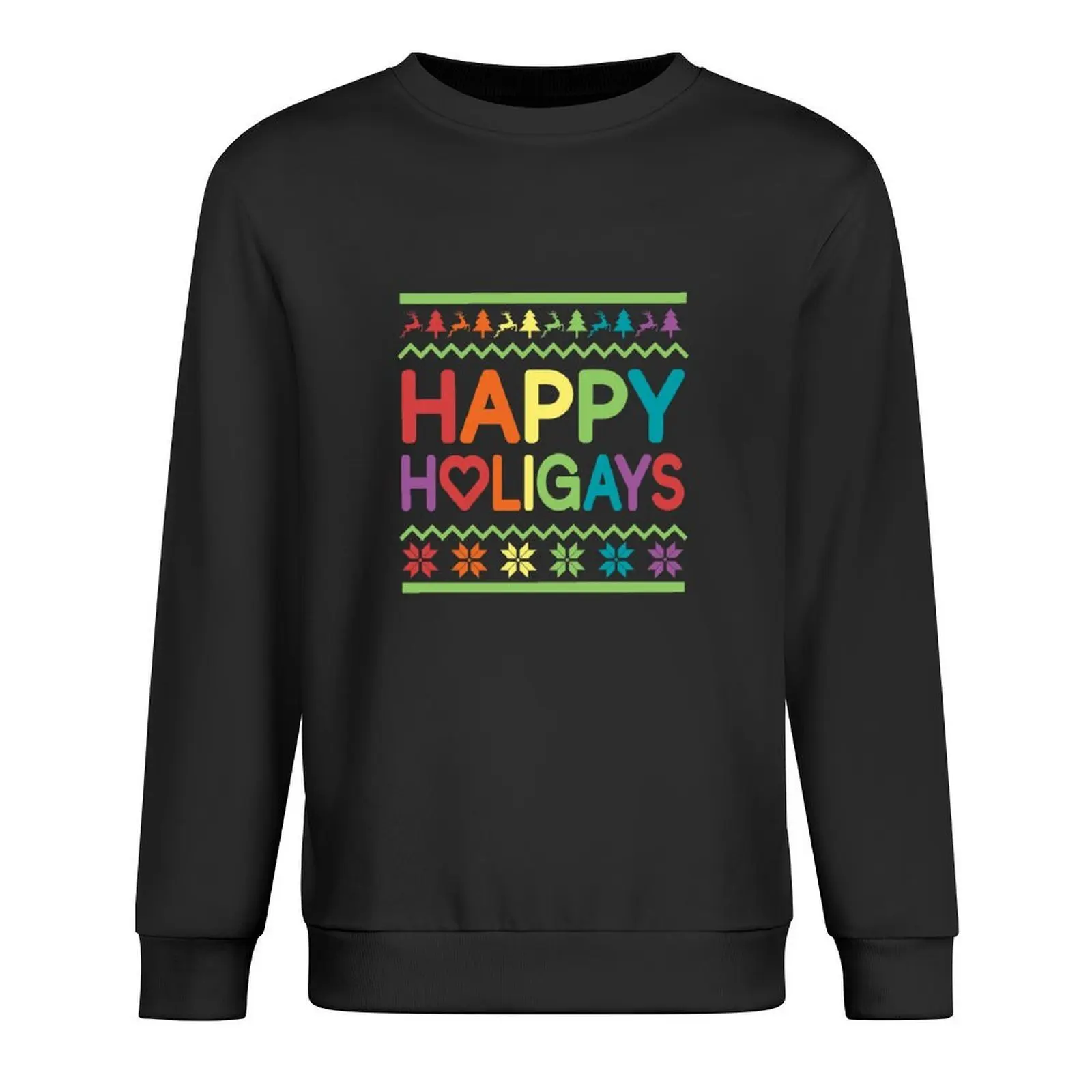 

Funny Christmas Ho Ho Homo Happy Holigays Pullover tracksuit men blouse men's coat anime sweatshirt