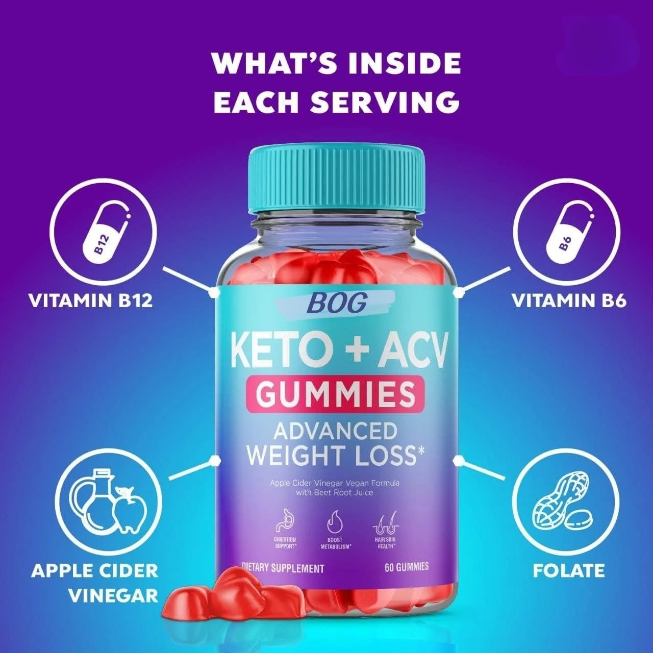 

Apple Ketone+ACV Soft Candy Promotes Fat Decomposition Metabolism Improves Digestion and Absorption Regulates Intestinal Balance