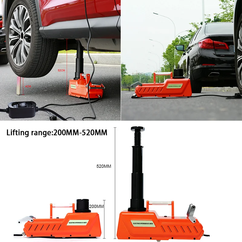 RV Car Electric Hydraulic Jack 15T Trailer jack Automotive Lifting SUV Van Garage Emergency Equipment Car Repair Tool