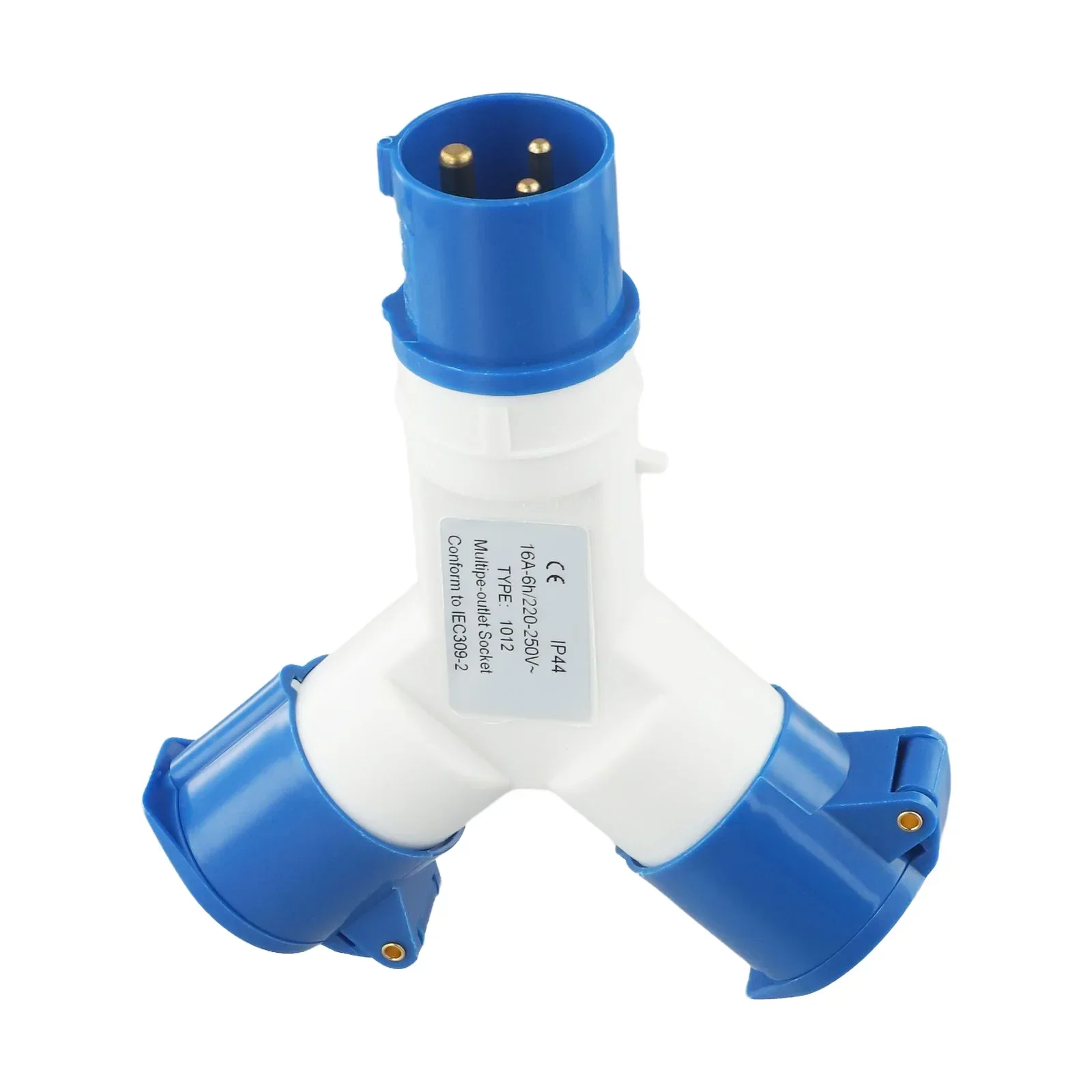 High performance Splitter for 220v Power Access 2 Way Splitter 16A32A 3 Pin Industrial Field Plug And Wall Socket