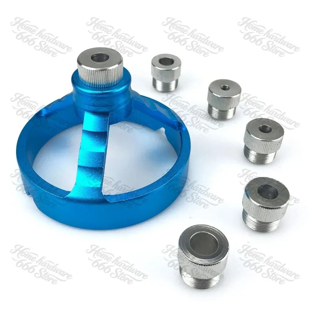 Vertical Drilling Guide Rail Fixture, Aluminum Alloy Right Angle Round V-Drill Punch Locator, Woodworking  5mm, 6mm, 7mm, 8mm, 9