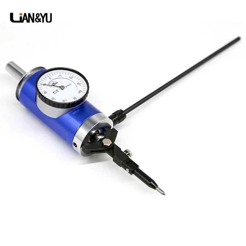 0-3mm Metal Centering Dial Test Indicator Coaxial Centering Dial Test Indicator Center Finder Milling Tool 0.01mm Accuracy 1SET