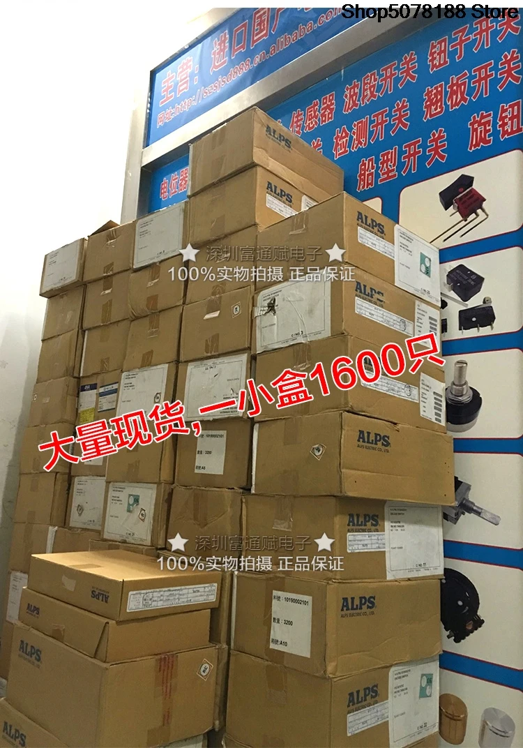 5 Buah Encoder Roda Mouse Alpen Jepang 7MM Sakelar Pengkodean Tinggi EC10E 1220505