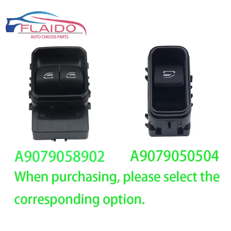 

Power Window Master Lifter Switch Button For Mercedes-Benz Sprinter W907 2019 - 2021 A9079050504 A9079058902 Parts Accessories
