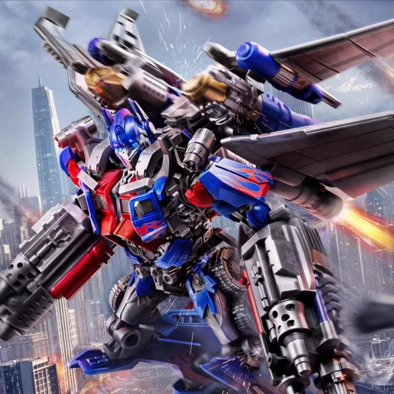 

Blokees Transformers Optimus Prime Small Particle Building Block Assembly DIY Puzzle Toy Model Boy's Children Birthday Gift Toys