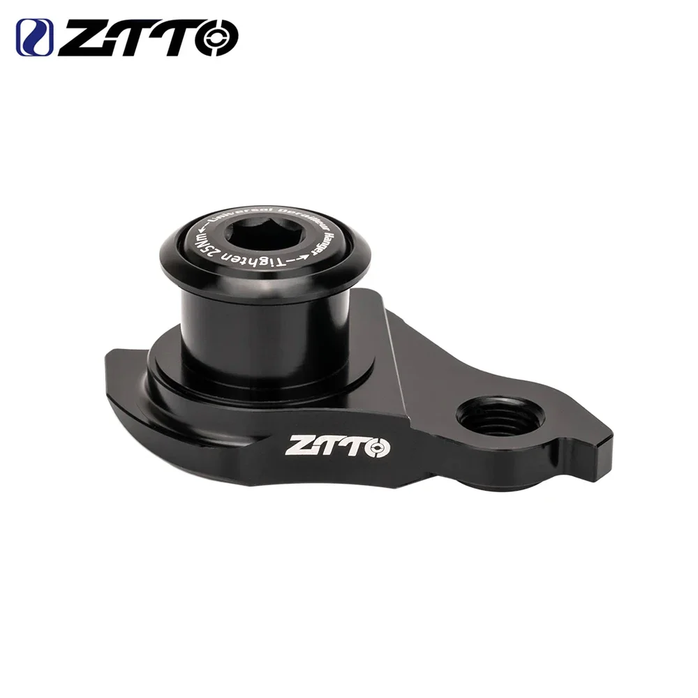 ZTTO Universal Derailleur Hanger Bicycle Rear Hook Frame Gear Tail Hook M12x P1.0 CNC For UDH Frame Microshift BoxTRP Derailleur