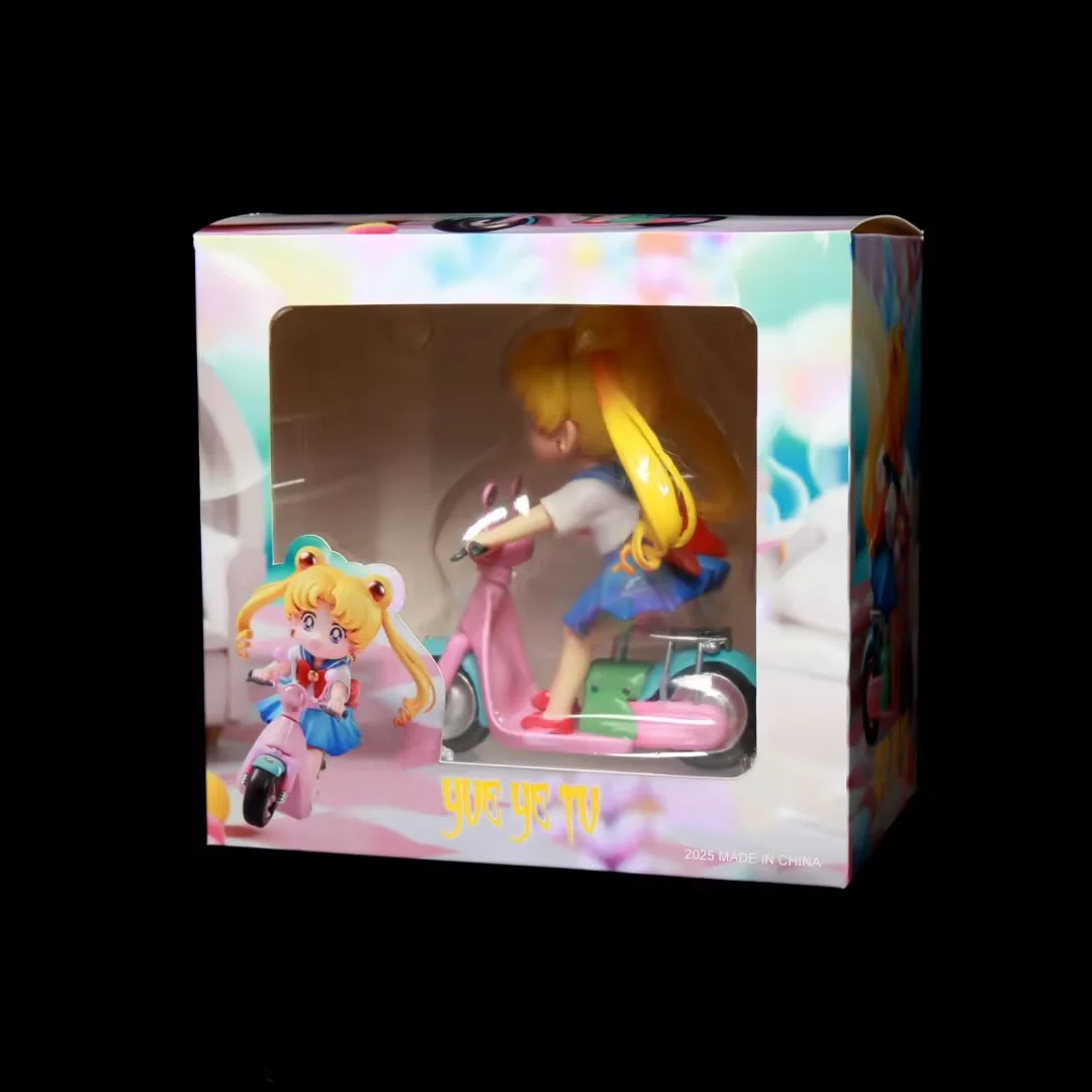 バンダイ 13 センチメートルセーラームーンの森ウサギミニモトムーンウサギ水アイスムーン Q バージョン GK アニメフィギュア玩具ギフト