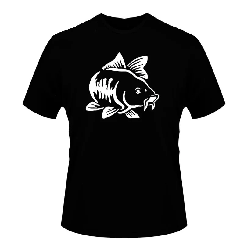 Carp Fishing T Shirt Men Women Fashion Cotton Short Sleeve Oversize T-shirt Kids Boy Hip Hop Tops Tee Shirt Mens Clothing Unisex