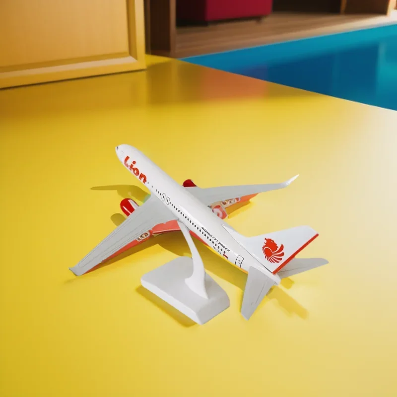 

Аксессуары для самолетов B737 Air LION Airlines 20 см, литая под давлением модель самолета из металлического сплава, сувенирная игрушка самолета, детская авиационная коллекция
