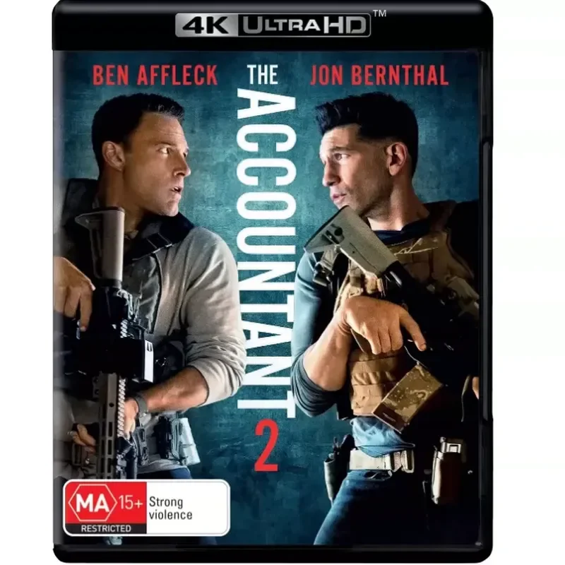 4k-uhd-アカウンティング・アサシン2（2025年）ドルビービジョン、ブルーレイ映画、ブルーレイディスク