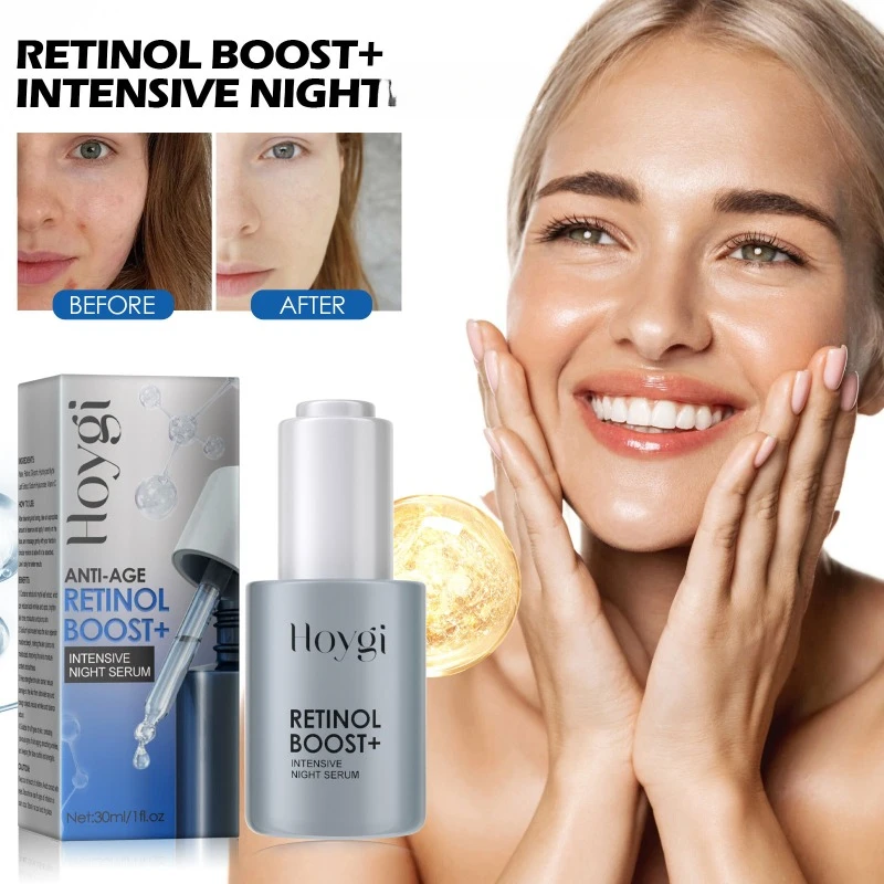 

Retinol Anti Aging Essence moisturizing Lift firming Wrinkle remove Fade Dark spots fine lines brighten face skin care Serum