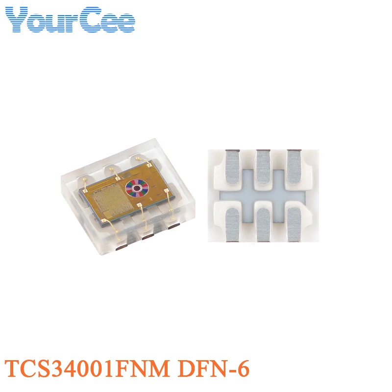 5PCS/1PC TCS34001FNM TSL25911FN TCS3200D-TR AS7341-DLGM AS6221-AWLT-S Color Sensor Ambient Light Sensor Chip