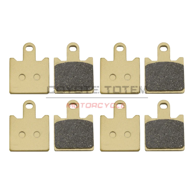 Motorcycle front and rear brake pads disc brake pads for Kawasaki ZX-6R ZX6R 2007 2008 2009 2010 2011 2012-2016
