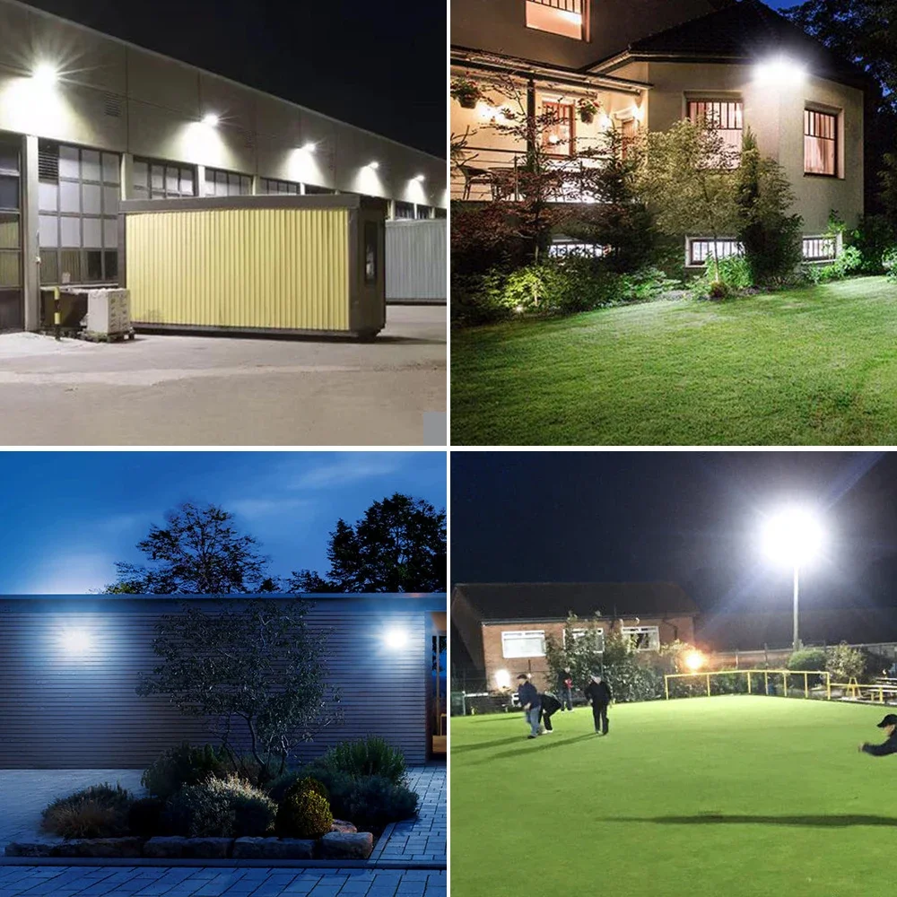 50W 100W 200W 300W 500W Led Floodlight Outdoor IP66 Waterproof 220V Reflector LED Garden Lighting Street Lamp Wall Flood Lights image 3