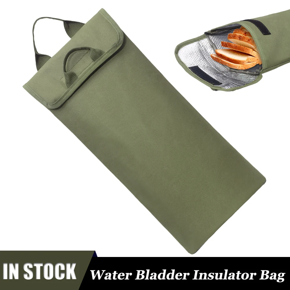 

Hydration Bladder Insulation Sleeve Insulated Cooler Bag Lightweight Storage Pouch for 2-3L Water Bladder Oxford cloth Bag