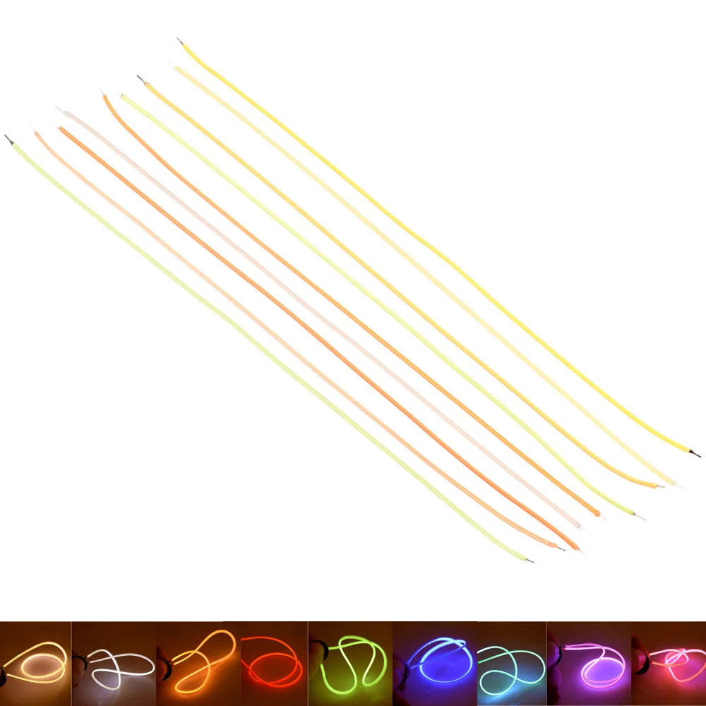 DC 3V Flexible LED Filament for Lighting DIY LED Chip DIY Edison Bulb Lamp Parts LED Diode Decoration Neon Wire Red Blue Purple