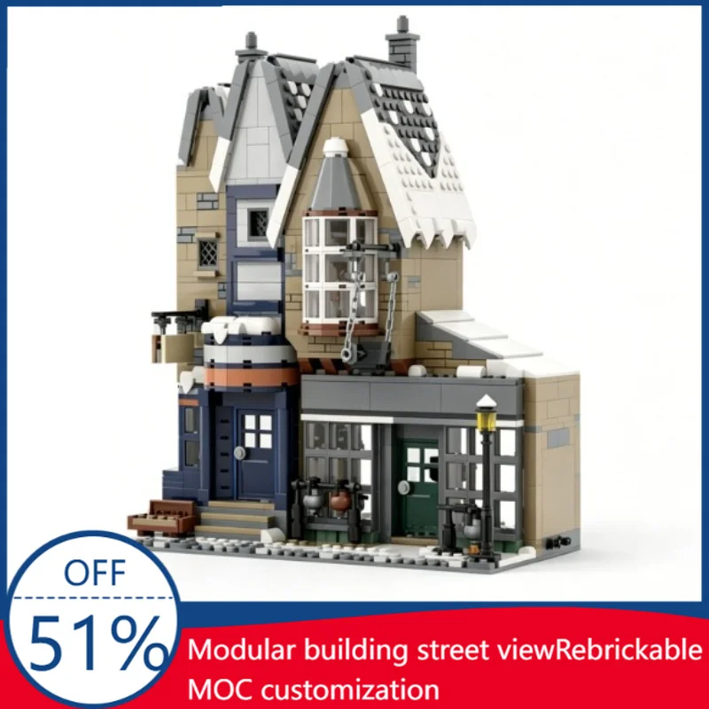 

NEW 1382 Parts MOC Tomes And Scrolls & Ceridwen's Cauldrons Building Blocks Educational DIY Assembly Toy Popular Creative Gifts