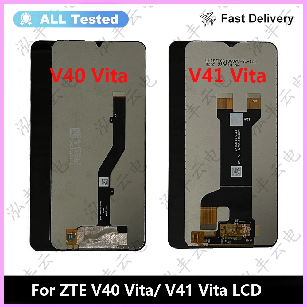 Tested For ZTE BLADE V40 VITA LCD And Touch Panel Screen Glass Full Assembly For ZTE V41 Vita LCD Tested Sensor Display