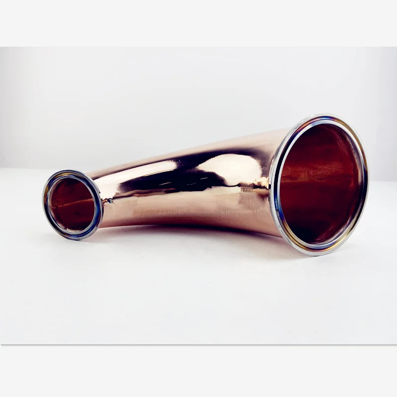 Imagem -03 - Cotovelo Sanitário de Cobre 102 mm Od119 251 mm Od64 mm Tubulação de Cobre de 135 Graus