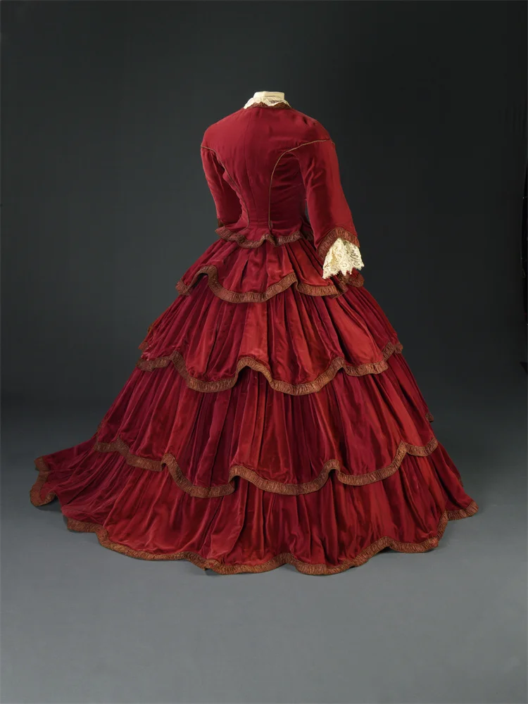 Movie The Heiress Catherine Sloper Cosplay Costume Women Medieval Romantic Victorian Ball Gown