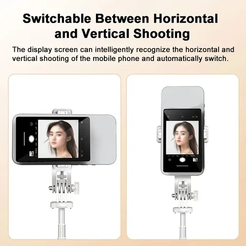 Imagen 2 del producto Pantalla de Monitor magnético inalámbrico para teléfono inteligente Vlog transmisión en vivo pantalla de grabación de vídeo teléfono cámara trasera Selfie