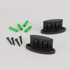 

1Pair Barn Door Double - Wheel Floor Guide with Small Pulley, Smooth and Quiet, Slotted Available