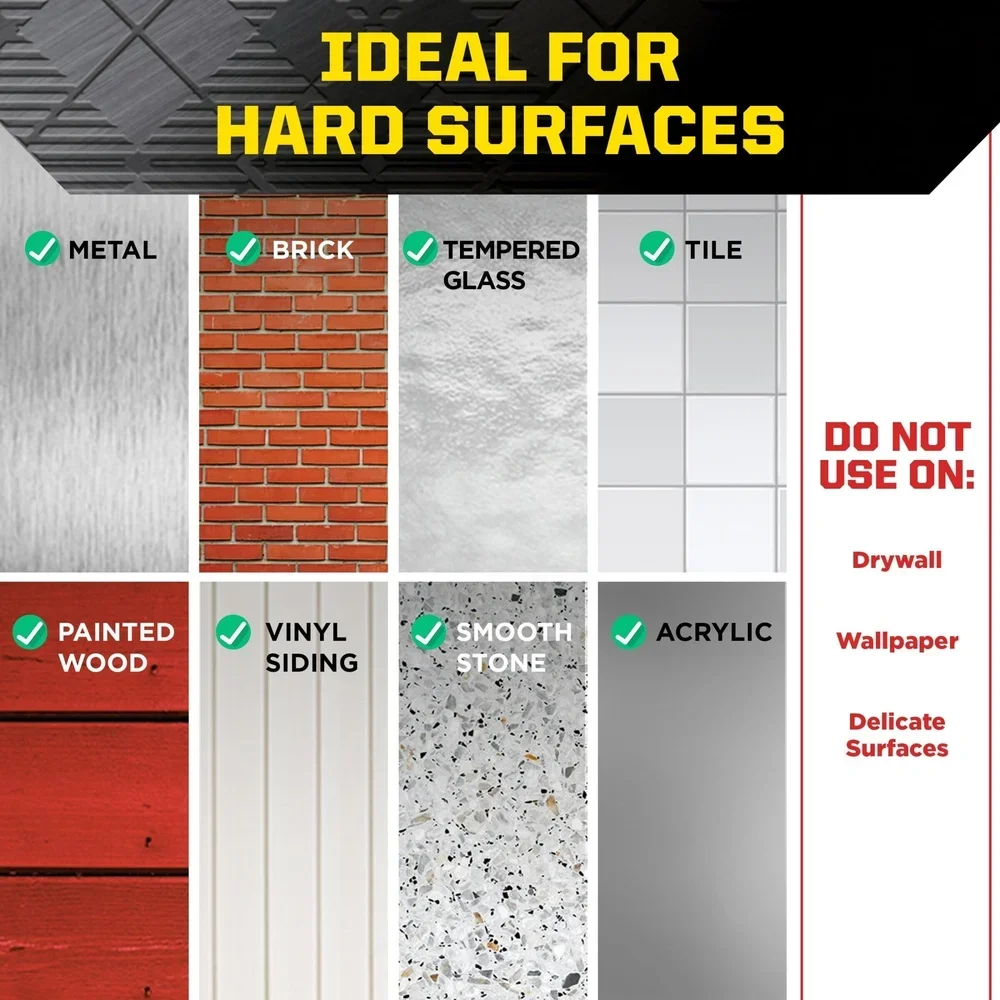 Fita de gel transparente multiuso, resistente, dupla face, removível, 1.18 pol. x 118 pol., contém 20 libras, projetos ideais de diy