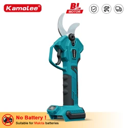 Kamolee-Brushless Cordless Pruner elétrico, tesoura de poda, Bonsai Fruit Tree eficiente, Cortador Branche, 50 milímetros