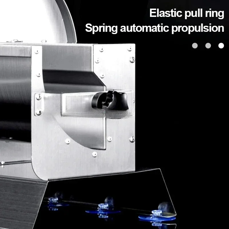 ممتاز أعلى جودة دليل القطاعة الفولاذ المقاوم للصدأ الليمون القاطع البطاطس الثوم القطاعة آلة التقطيع الفاكهة الخضار التجارية #4