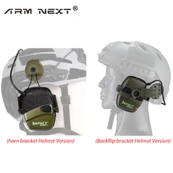 Sport Hunting Shooting Helmet Electronic Earmuffs Helmet Track Adapter Tactical Headphone Holder Noise Reduction Earmuffs