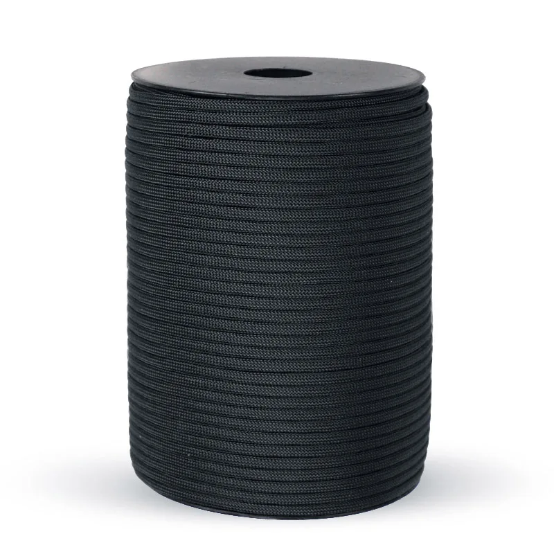 NONE 9 Kern 650lb Paracord 100 m Durchmesser 4 mm Militär Standard Fallschirmseil Zelt Lanyard Zubehör für Überlebensarmband DIY Herstellung 4