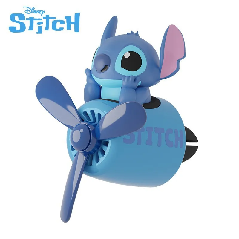 

Disney Stitch Judy Car Aromatherapy Kawaii Anime Figures Aircraft Toys Car Air Conditioning Decoration Accessory Aromatherapy