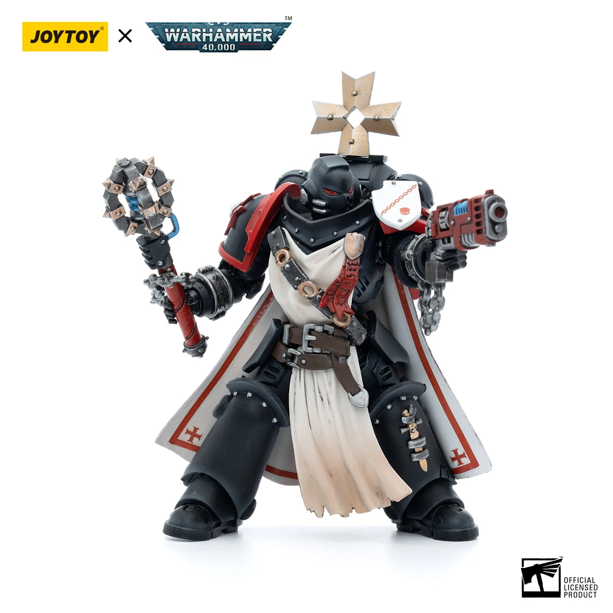 [IN STOCK] JOYTOY Warhammer 40K 1/18 Action Figure Black Templars Sword Brethren Brother Dragen Anime figures Toys Model