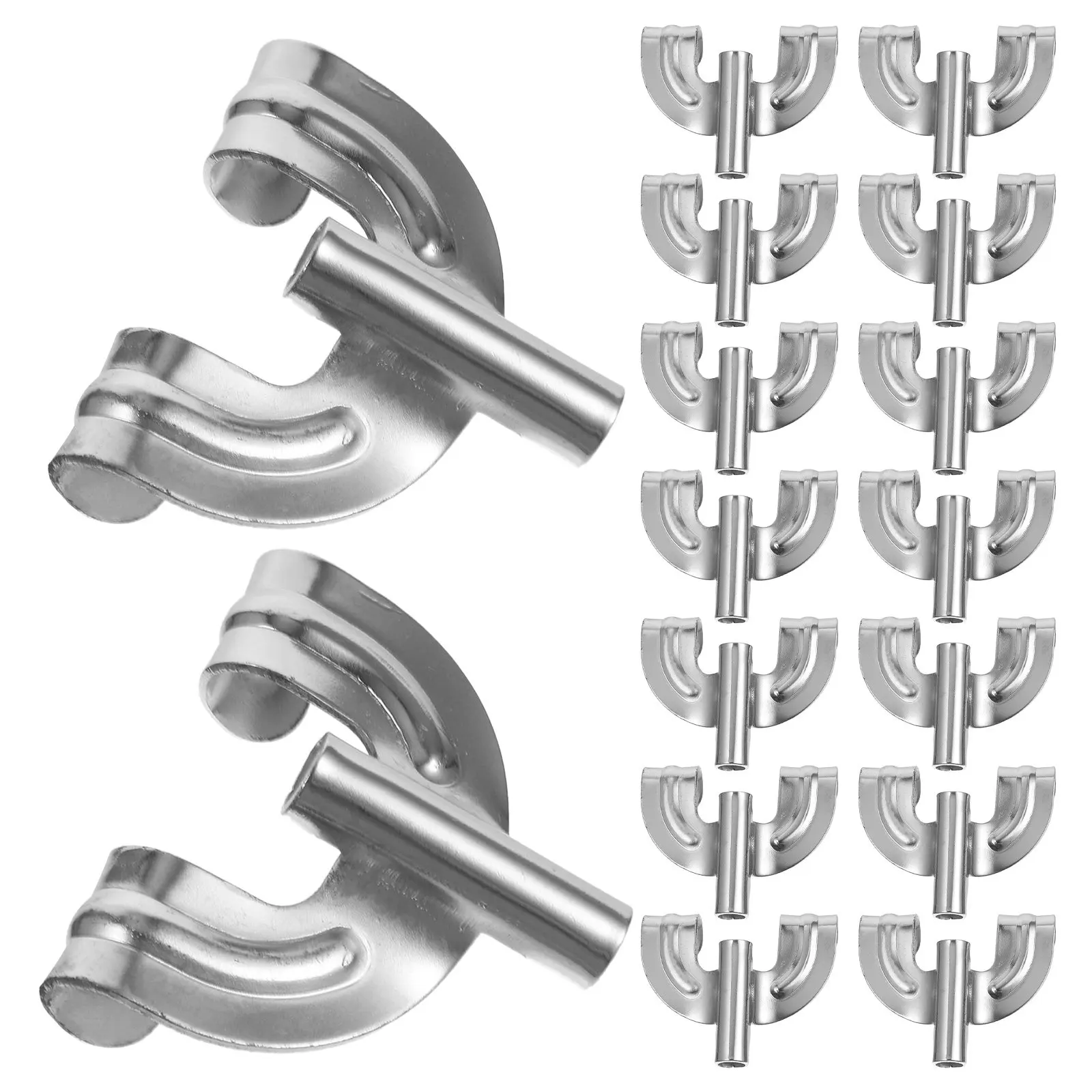 

20 шт. сменных металлических крюков-захватов для ударных инструментов, высокопрочные, для бас-барабана, надежные аксессуары для барабанщиков