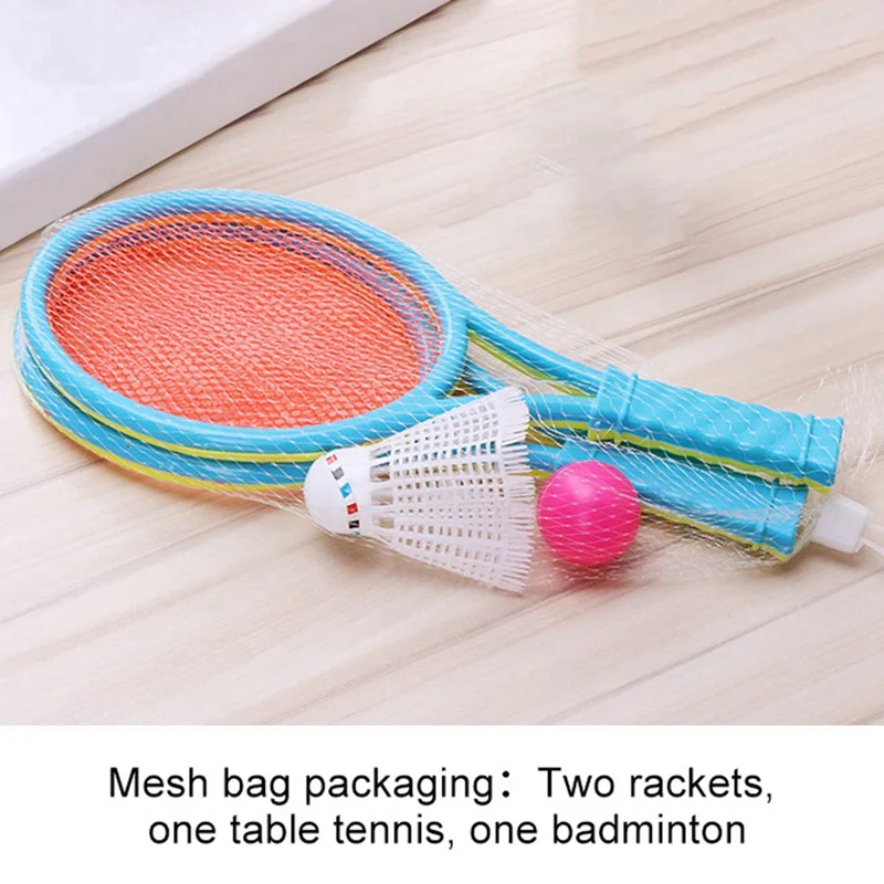 1pcs Children\'s Badminton Tennis Racket Beginner Training Outdoor Beach Tennis Kindergarten Baby Parent Child Interactive Toys